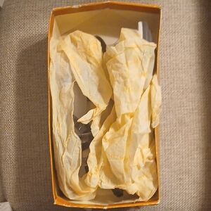 Intaglia Stylish Brown Glass Sandals Womens 7.5 W Brand New In Opened Box No Top